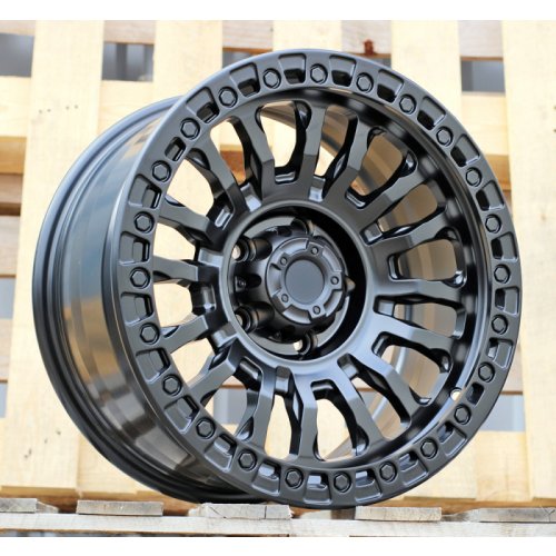Alu kola Racing Line FBX462, 17x8.5 5x127 ET-6, černá matná (zátěžová)