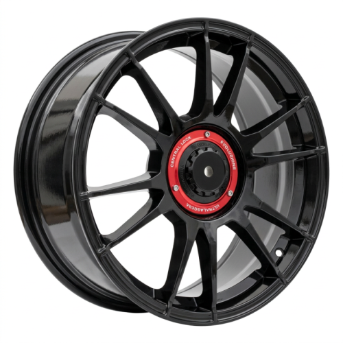 Alu kola Racing Line F7713, 17x7.5 10x100 ET40, černá lesklá