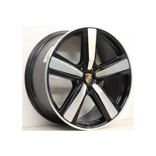 Alu kola Racing Line FC021, 22x10 5x130 ET48, černá + leštění