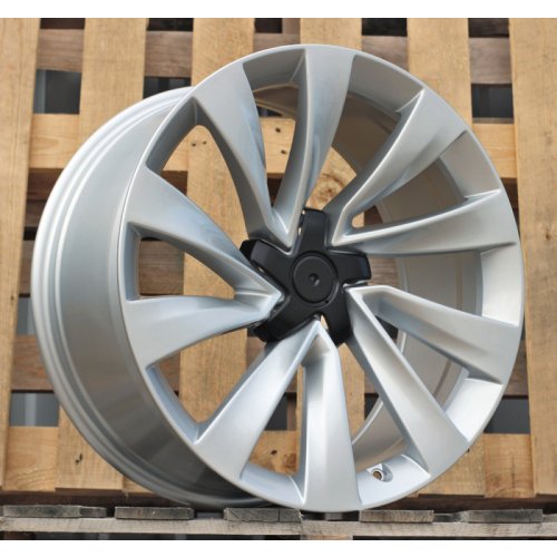 Alu kola Racing Line H3410F, 20x9.5 5x114.3 ET45, stříbrná (zátěžová)