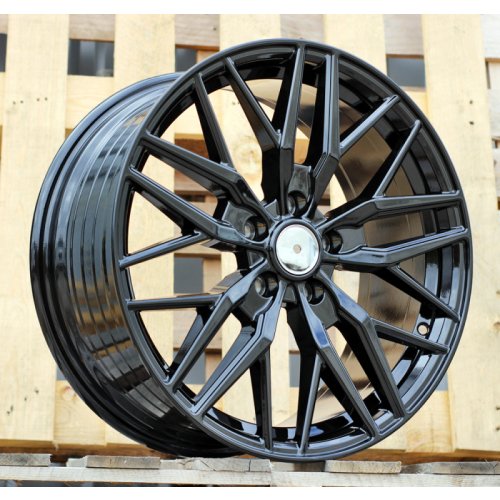 Alu kola Racing Line HF5230, 18x8 5x112 ET52, černá lesklá (zátěžová)