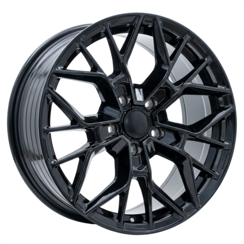 Alu kola Racing Line YF0442, 18x8 5x120 ET50, černá lesklá (zátěžová)