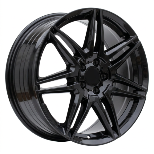 Alu kola Racing Line YF7075, 18x8 5x112 ET52, černá lesklá (zátěžová)