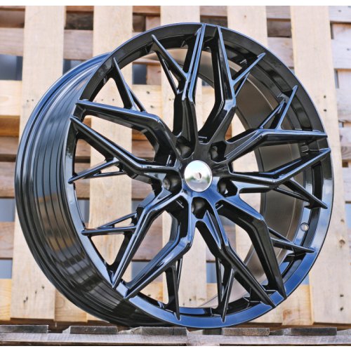 Alu kola Racing Line IN01028F, 21x9 5x112 ET35, černá lesklá (zátěžová)