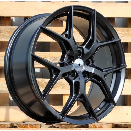 Alu kola Racing Line B1696, 20x8.5 5x130 ET35, černá matná