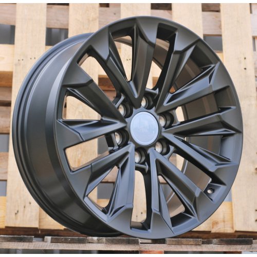 Alu kola Racing Line H3123F, 20x8.5 6x139.7 ET25, černá matná (zátěžová)