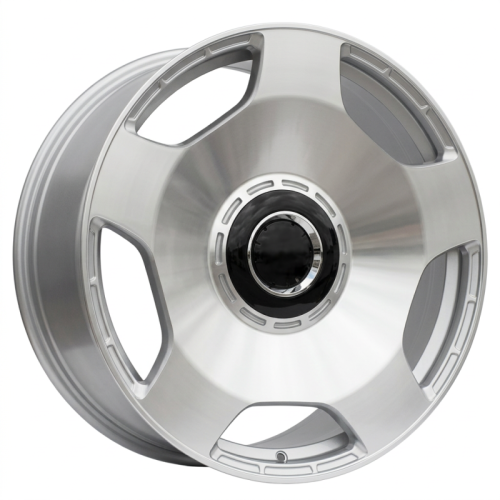 Alu kola Racing Line F5133, 22x10 5x130 ET36, stříbrná + leštění (zátěžová)