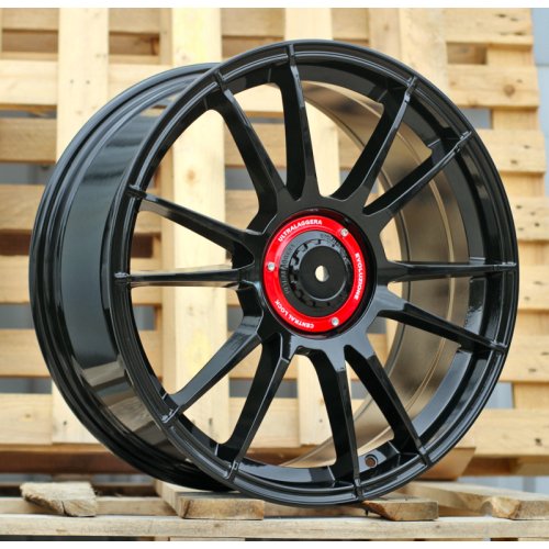 Alu kola Racing Line F9713, 19x8.5 10x108 ET40, černá lesklá