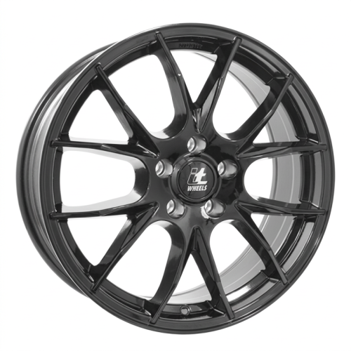 Alu kola IT WHEELS 2 KIRA, 19x8 5x114.3 ET48, černá lesklá (zátěžová)