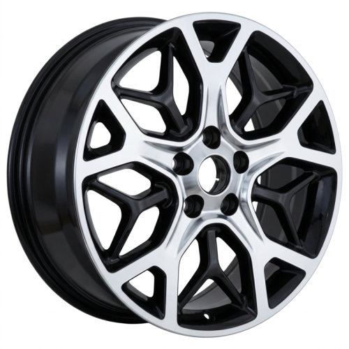 Alu kola Racing Line A5807, 20x8 5x127 ET56, černá + leštění