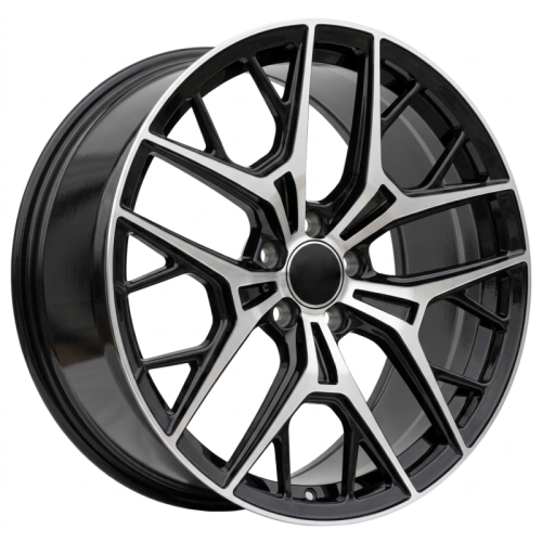 Alu kola Racing Line H3573F, 20x9 5x112 ET34, černá + leštění (zátěžová)