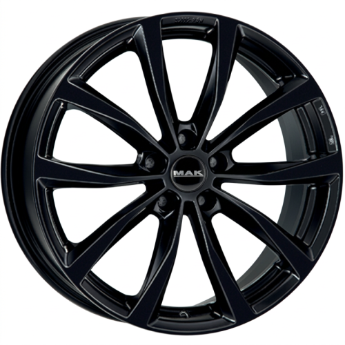 Alu kola MAK WOLF, 20x8 5x108 ET45, černá lesklá
