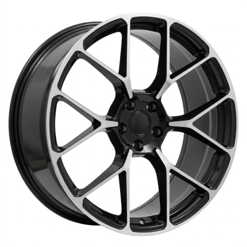 Alu kola Racing Line YF6161, 21x9 5x112 ET30, černá lesklá (zátěžová)