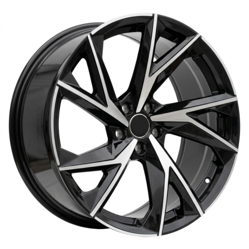 Alu kola Racing Line I5491, 20x9 5x112 ET30, černá + leštění