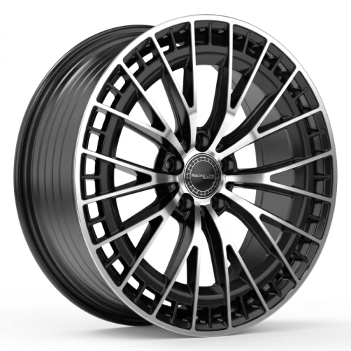 Alu kola Racing Line 3S1384, 19x8 5x112 ET40, černá + leštění