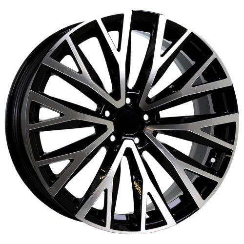 Alu kola Arceo DY1280, 20x9 5x108 ET45, černá + leštění (zátěžová)