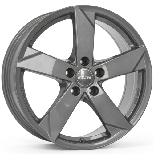 Alu kola RIAL KODIAK, 17x7 5x108 ET50, šedivá