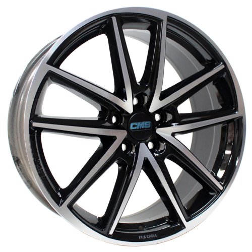Alu kola CMS C30, 18x8 5x108 ET55, černá + leštění