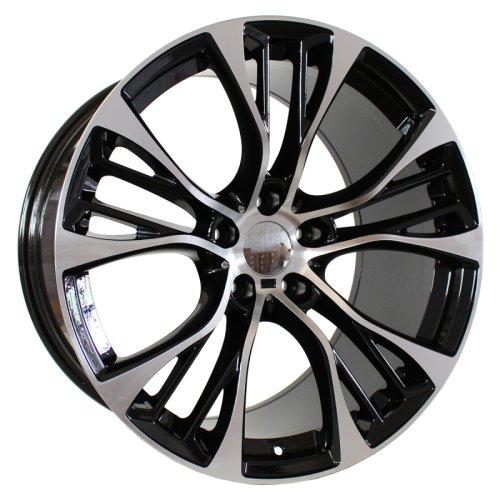 Alu kola Racing Line BK851, 21x11.5 5x120 ET38, černá + leštění (zátěžová)