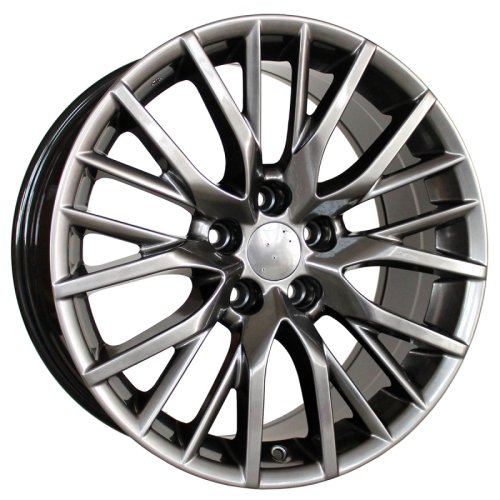 Alu kola Racing Line F0133, 17x7 5x114.3 ET35, titanová metalíza