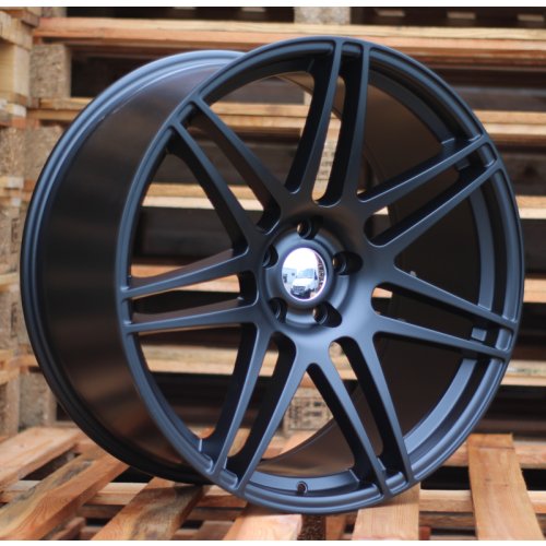 Alu kola Racing Line A6114, 22x12 5x120 ET35, černá lesklá (zátěžová)
