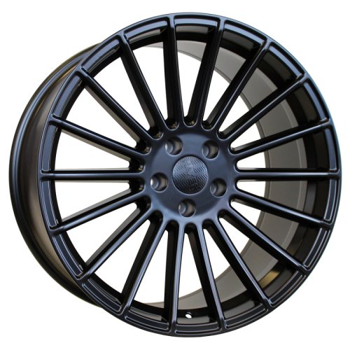 Alu kola Haxer HX010, 22x9 5x112 ET30, černá matná (zátěžová)