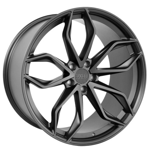Alu kola Haxer HX011, 22x10 5x120 ET40, černá matná (zátěžová)
