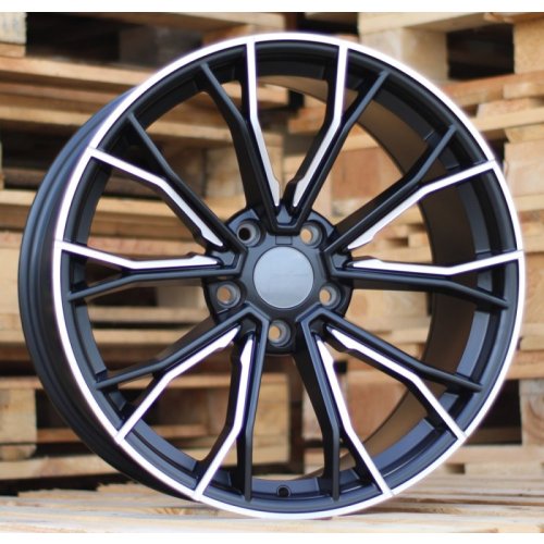 Alu kola Racing Line A5385, 19x9.5 5x112 ET38, černá matná