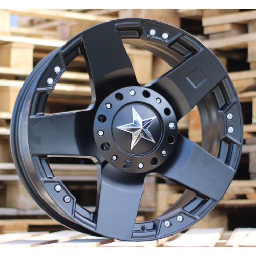 Alu kola Racing Line A5187, 18x9 12x132 ET-12, černá matná (zátěžová)