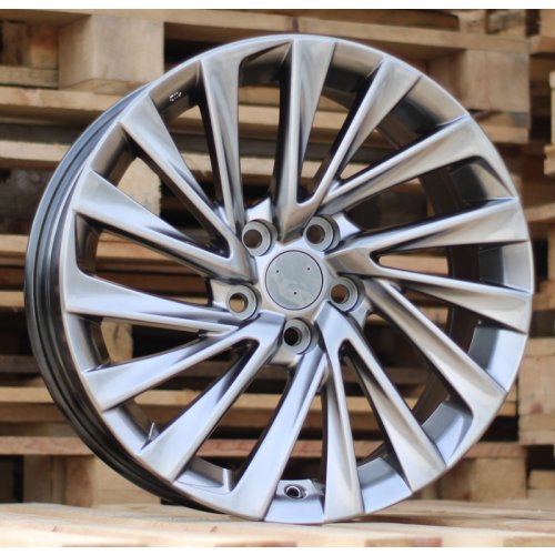 Alu kola Racing Line B5716, 17x7.5 5x114.3 ET40, titanová metalíza