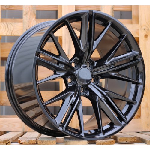 Alu kola Racing Line B1609, 20x10 5x120 ET23, černá lesklá