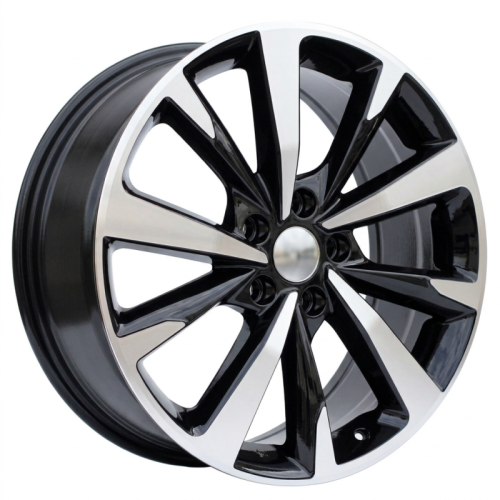Alu kola Racing Line B5869, 18x7.5 5x112 ET46, černá + leštění