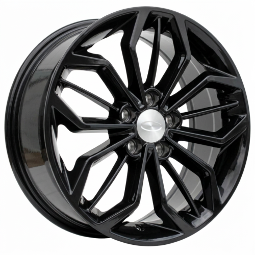 Alu kola Racing Line B5433, 17x7.5 5x108 ET50, černá lesklá