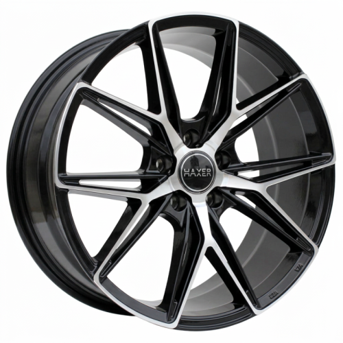 Alu kola Haxer HX043, 18x8 5x110 ET28, černá + leštění