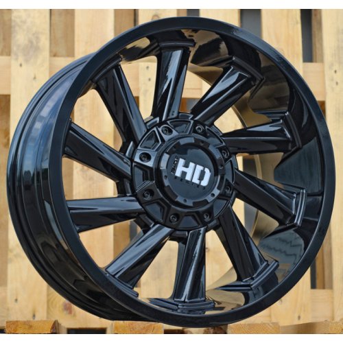 Alu kola Racing Line B1323, 18x9 6x139.7 ET0, černá lesklá (zátěžová)
