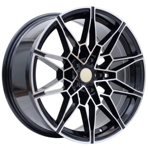Alu kola Racing Line B1674, 19x9 5x120 ET40, černá + leštění