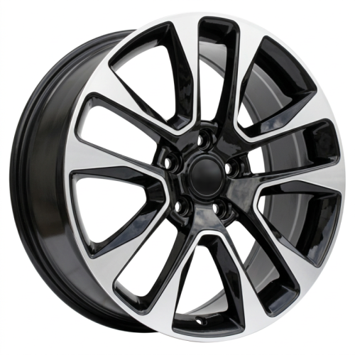 Alu kola Racing Line B5536, 20x8 5x127 ET50, černá + leštění