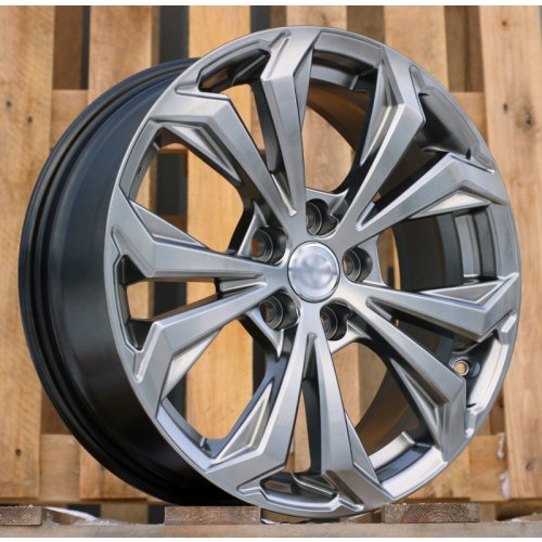 Alu kola Racing Line Y1133, 18x7 5x114.3 ET35, titanová metalíza