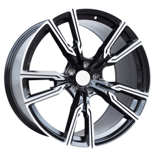 Alu kola Racing Line H5033, 20x10.5 5x112 ET40, černá + leštění
