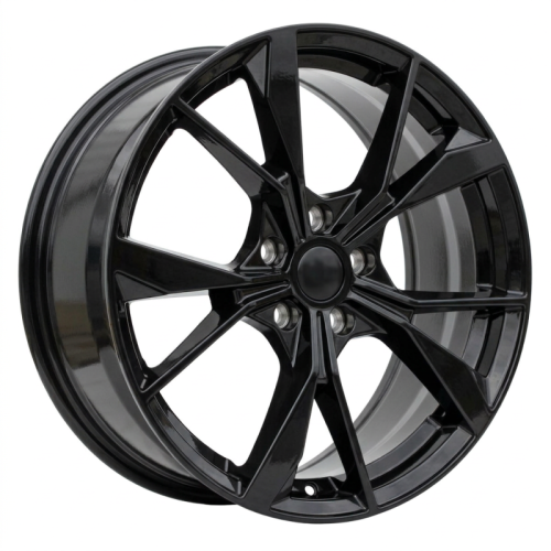 Alu kola Racing Line B5808, 18x7.5 5x112 ET45, černá lesklá (zátěžová)