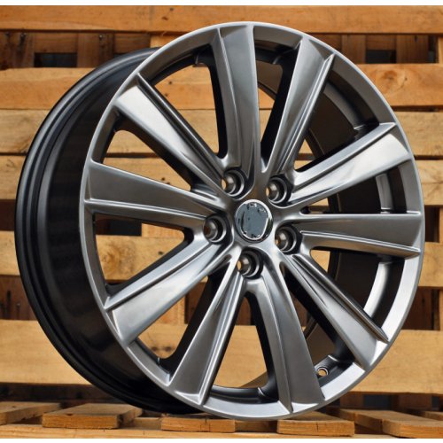 Alu kola Racing Line L2080, 19x7.5 5x114.3 ET45, titanová metalíza
