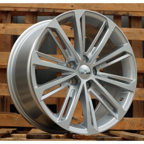 Alu kola Racing Line LU980, 18x8 5x112 ET44, stříbrná