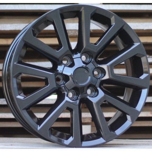 Alu kola Racing Line B1072, 17x7.5 6x139.7 ET25, černá matná (zátěžová)