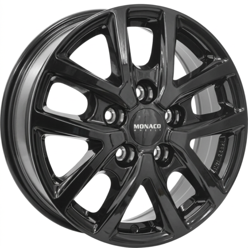 Alu kola MONACO WHEELS CL2T, 16x6.5 5x130 ET66, černá lesklá (zátěžová)