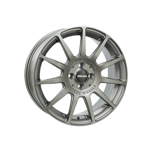 Alu kola MONACO WHEELS RALLYE, 17x7 5x100 ET35, tmavě šedivá matná