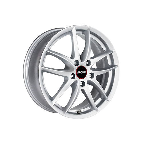Alu kola RONAL 2 R46M, 18x7.5 5x114.3 ET42, stříbrná