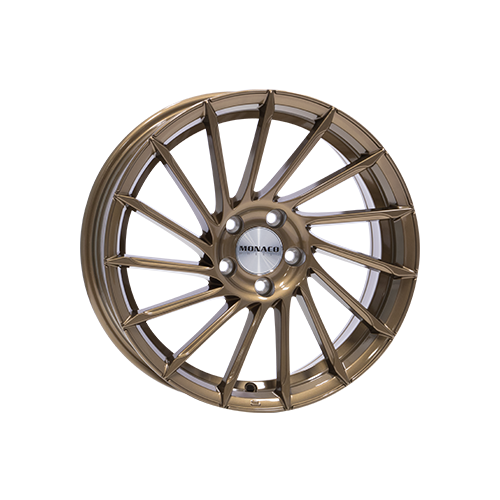 Alu kola MONACO WHEELS TURBINE, 18x8 5x112 ET45, bronzová