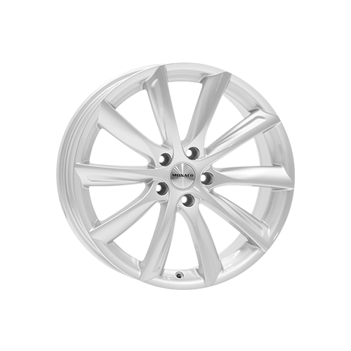 Alu kola MONACO WHEELS GP6, 18x8 5x114.3 ET40, stříbrná