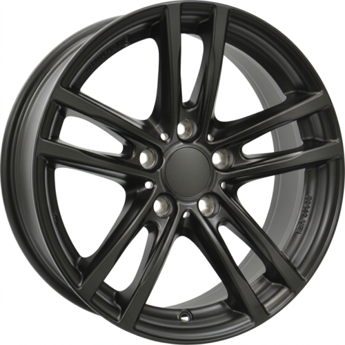 Alu kola RIAL X10, 18x8.5 5x120 ET50, černá matná (zátěžová)