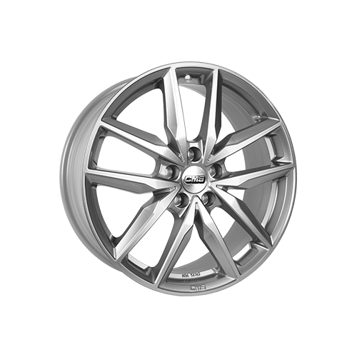 Alu kola CMS C28, 19x7.5 5x108 ET46, stříbrná